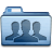 Blue Groups Icon